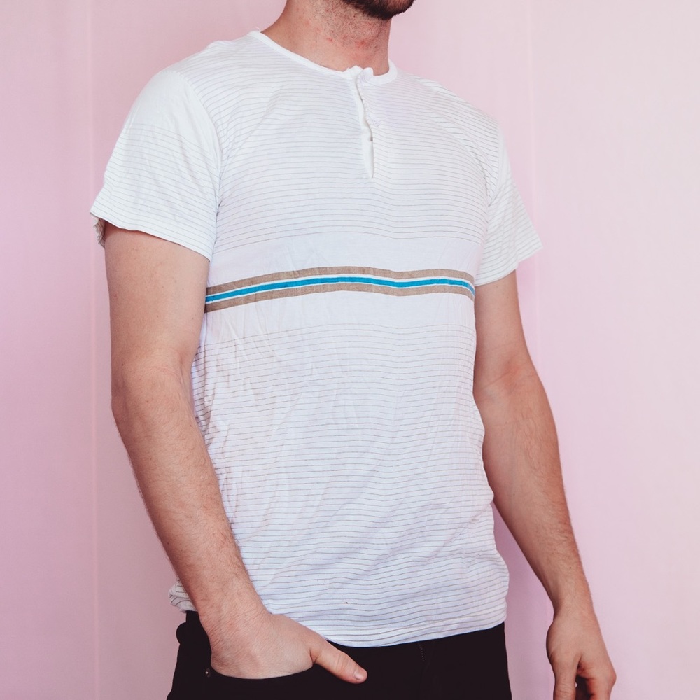 Vintage 70’s Men’s Bennington California Henley M